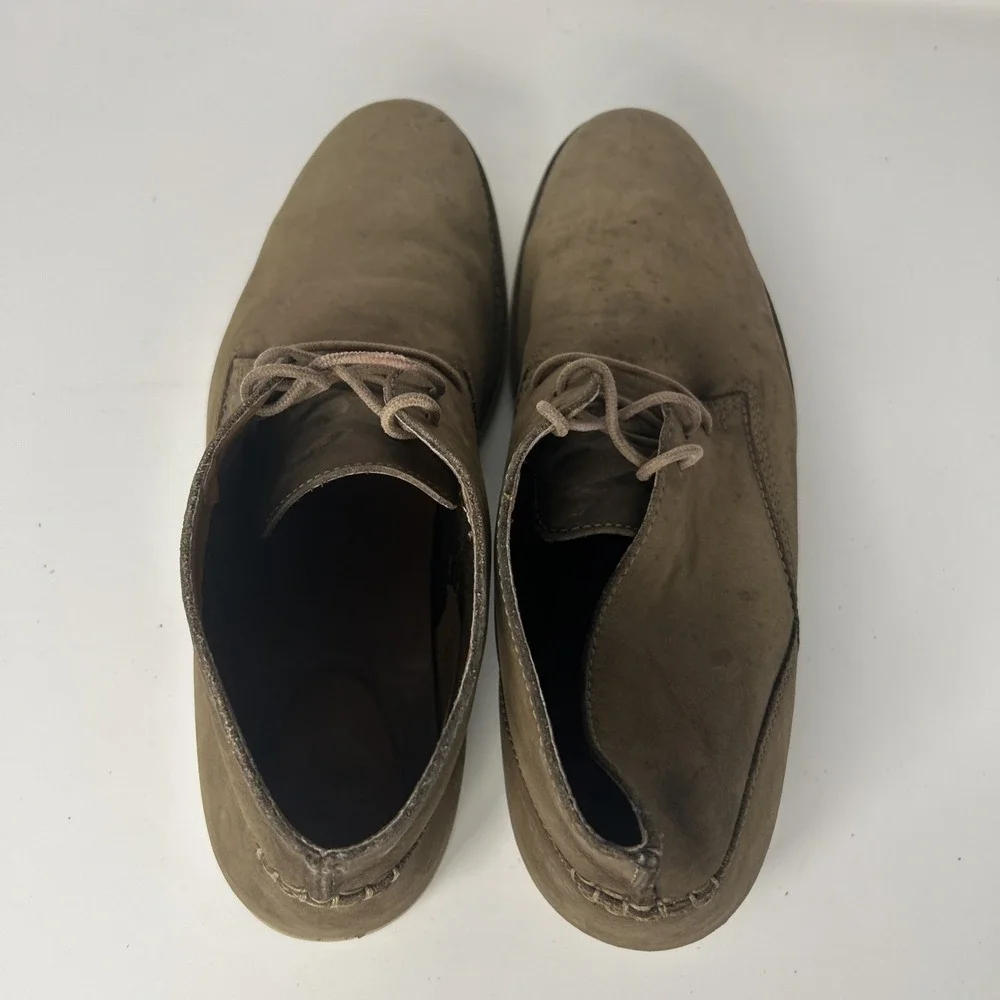 Clarks Taupe Suede Chukka Boots Bushacre 2 Men Size 12 M